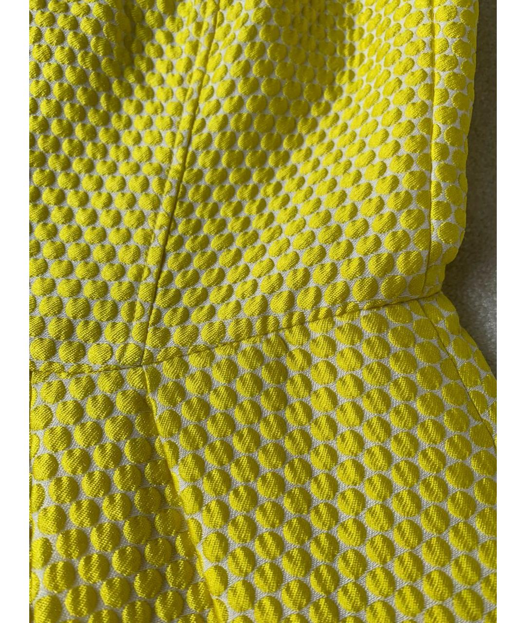 ARMANI COLLEZIONI Желтое коктейльное платье, фото 4
