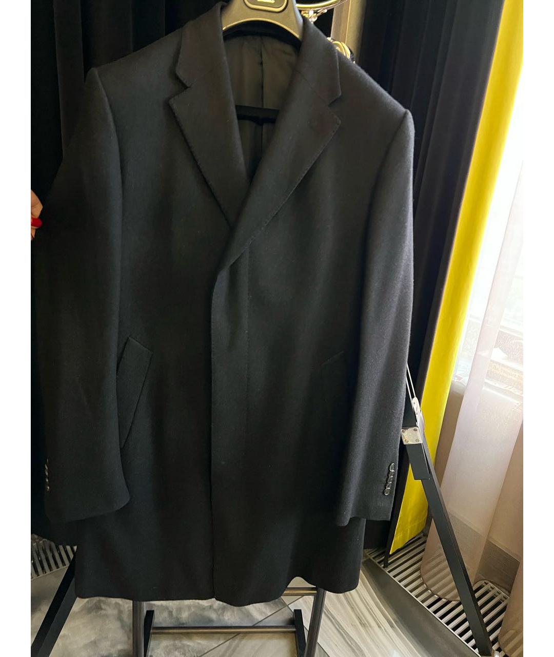 CORNELIANI Черное кашемировое пальто, фото 8
