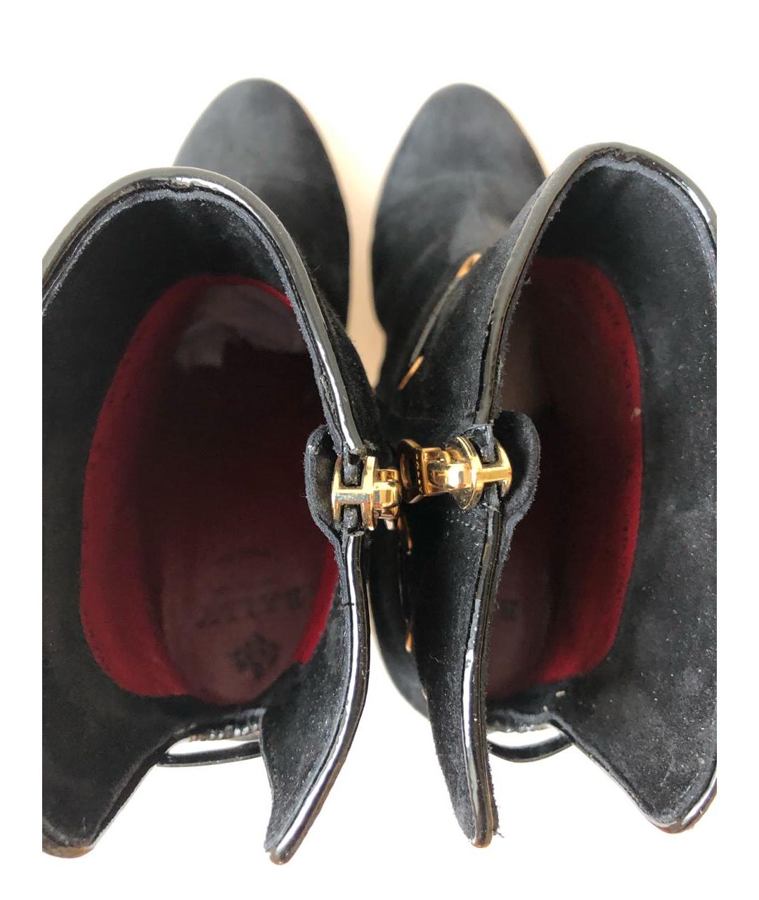 BALLY Черные замшевые ботинки, фото 3