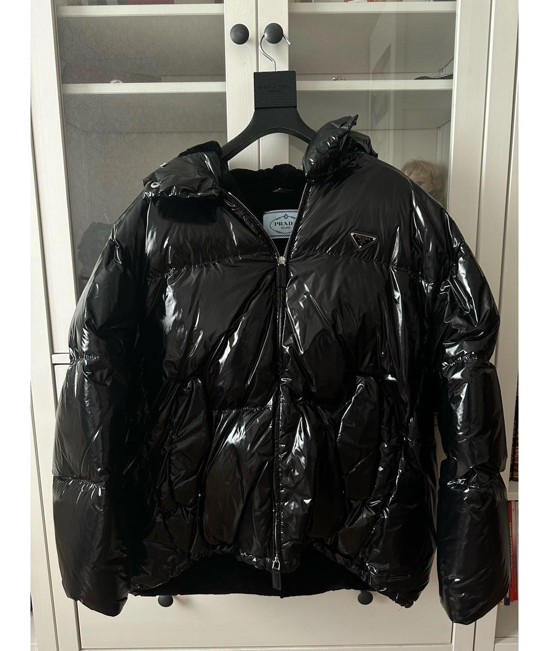 PRADA Черный пуховик, фото 6