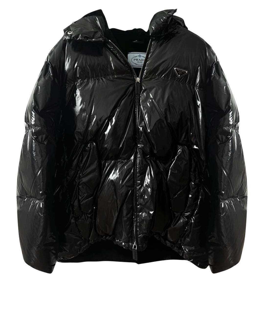 PRADA Черный пуховик, фото 1