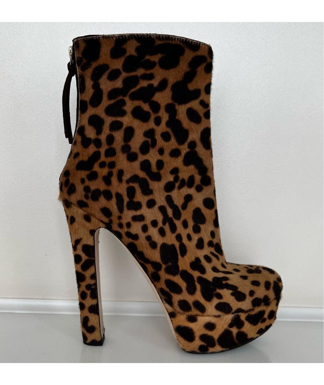 MIU MIU Мульти ботинки из экзотической кожи, фото 6
