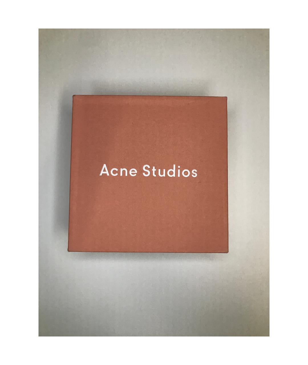 ACNE STUDIOS Черный кожаный ремень, фото 9