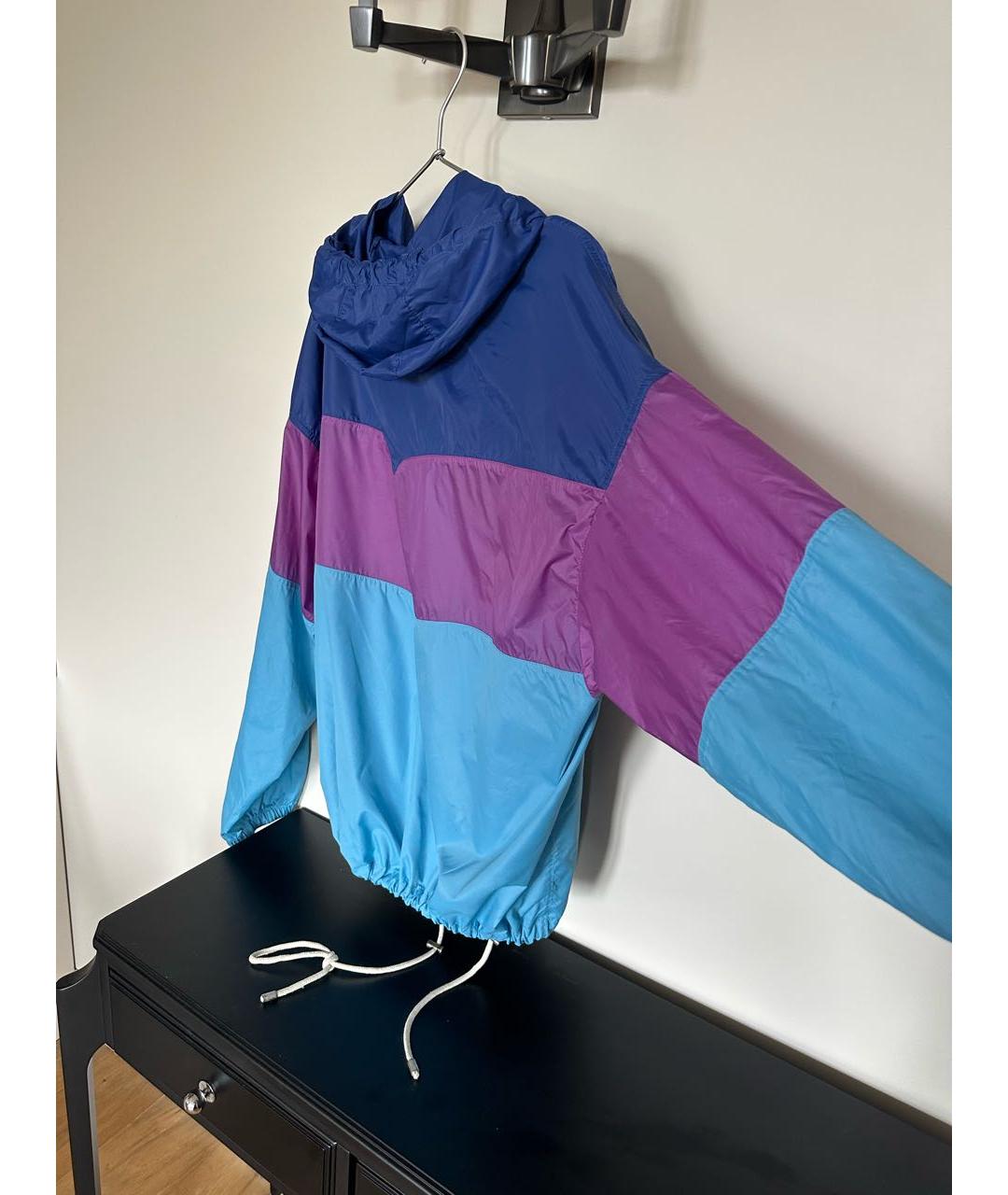 ISABEL MARANT Голубая полиамидовая куртка, фото 3