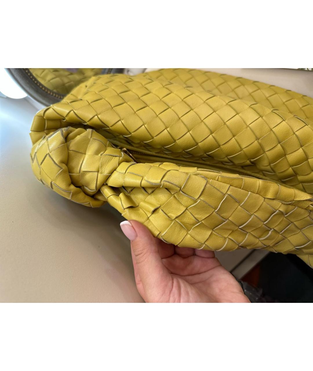 Yellow bottega veneta on sale bag