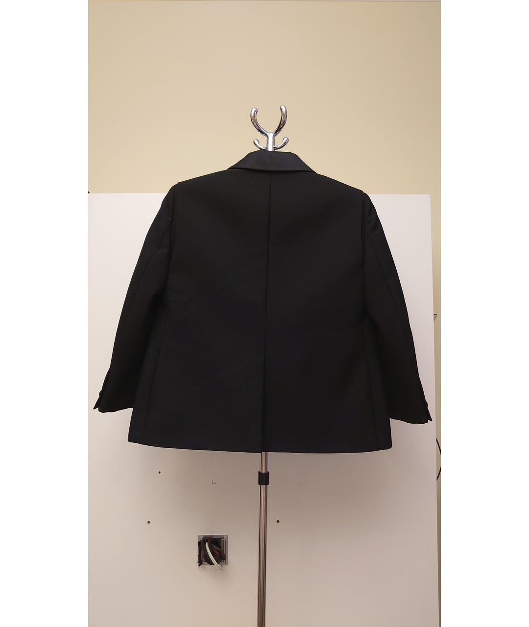 BALENCIAGA Черный шерстяной жакет/пиджак, фото 2
