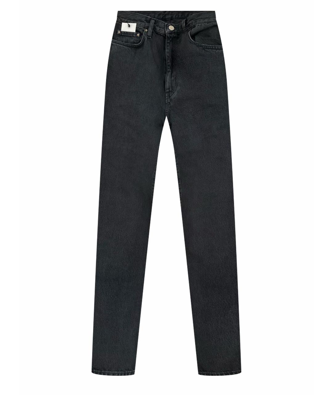 TOTEME Серые прямые джинсы, фото 1