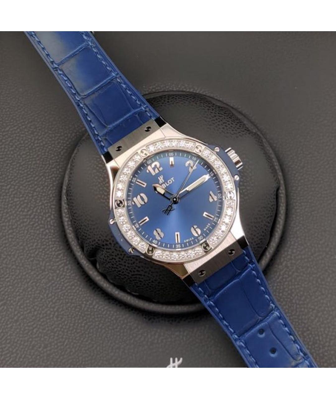 HUBLOT Синие металлические часы, фото 6