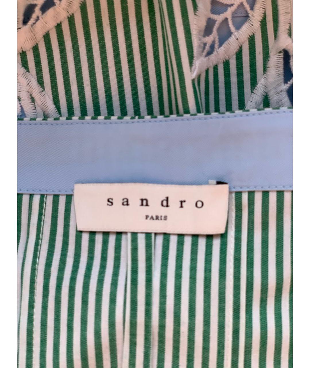 SANDRO Мульти хлопковая блузы, фото 5