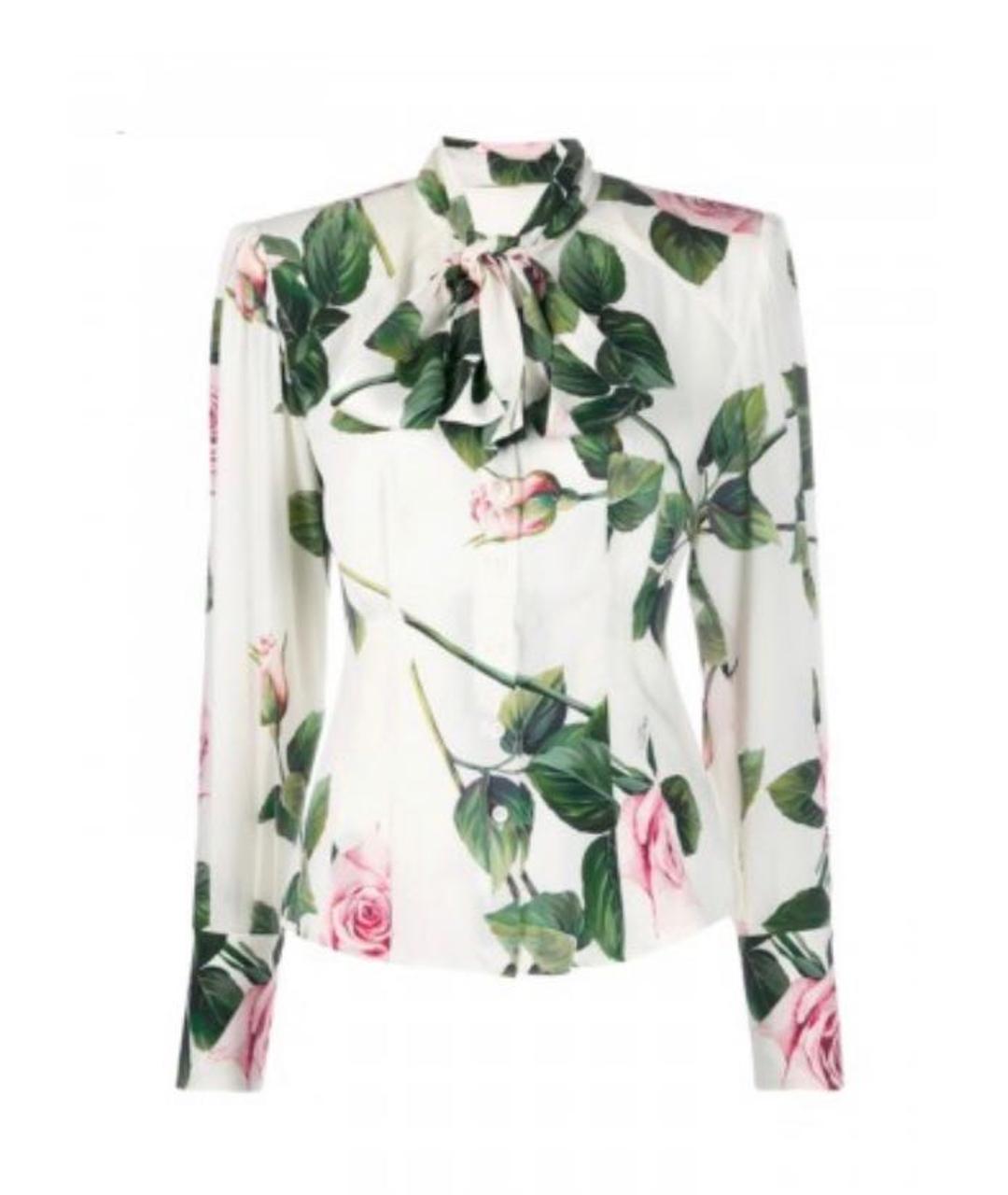 DOLCE&GABBANA Шелковая блузы, фото 1