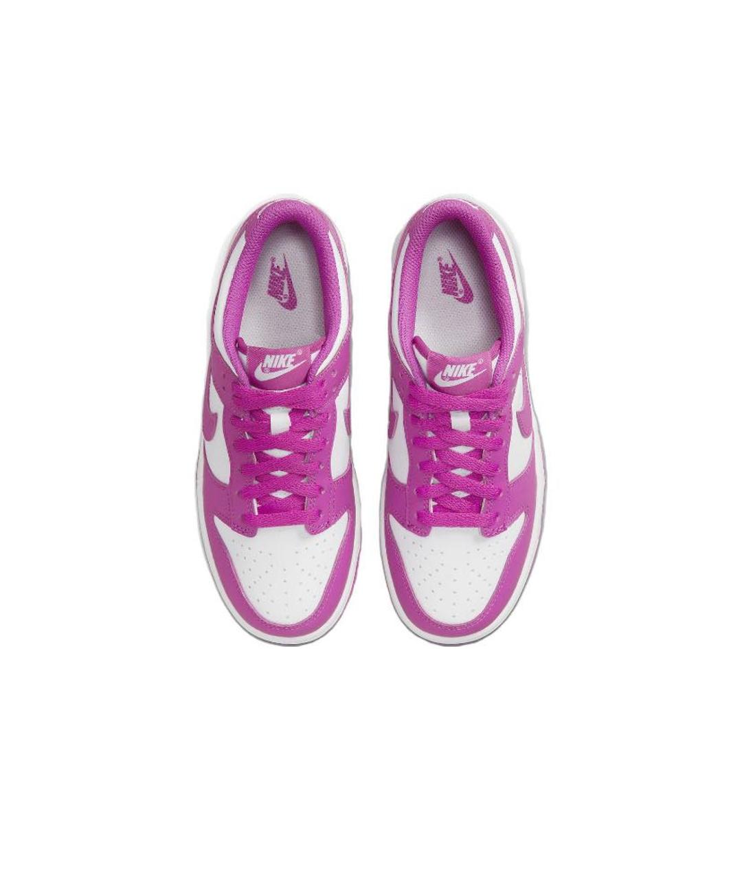NIKE Фуксия кожаные кроссовки, фото 3