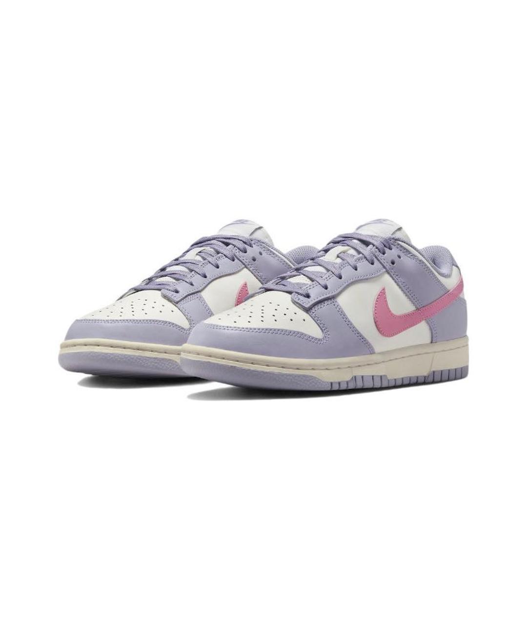 NIKE Фиолетовые кожаные кроссовки, фото 2
