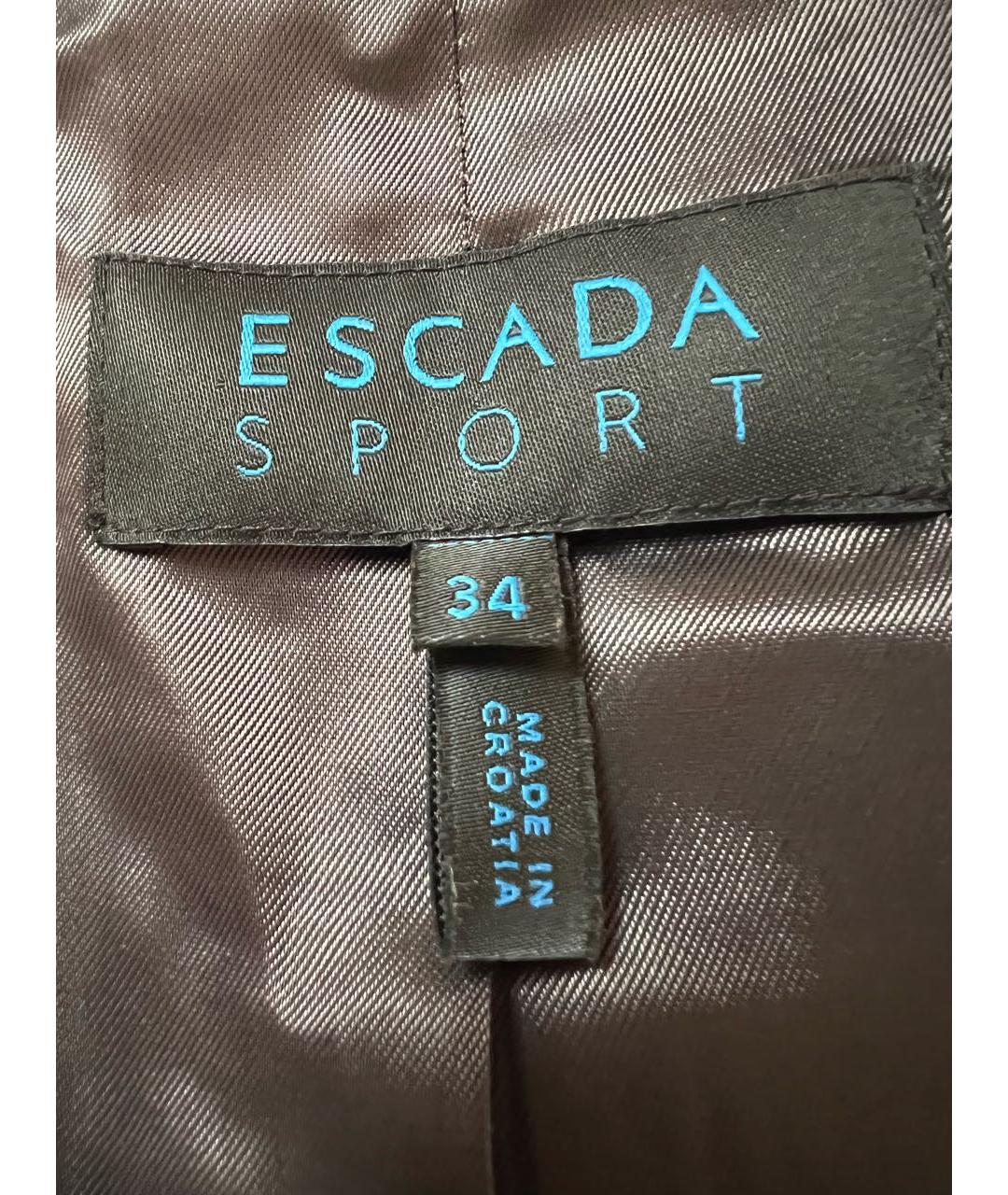 ESCADA Шерстяное пальто, фото 4