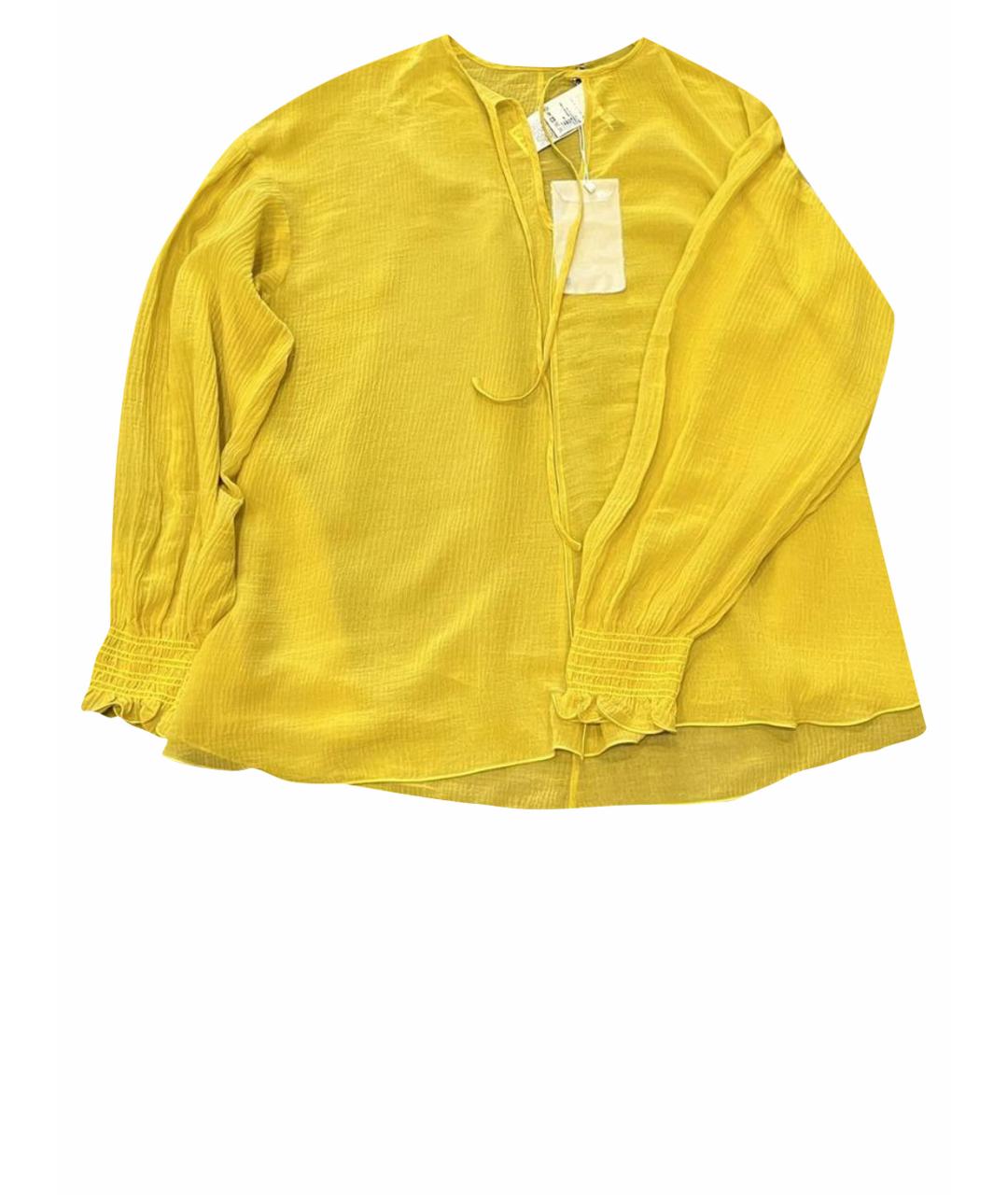 SPORTMAX Желтая блузы, фото 1