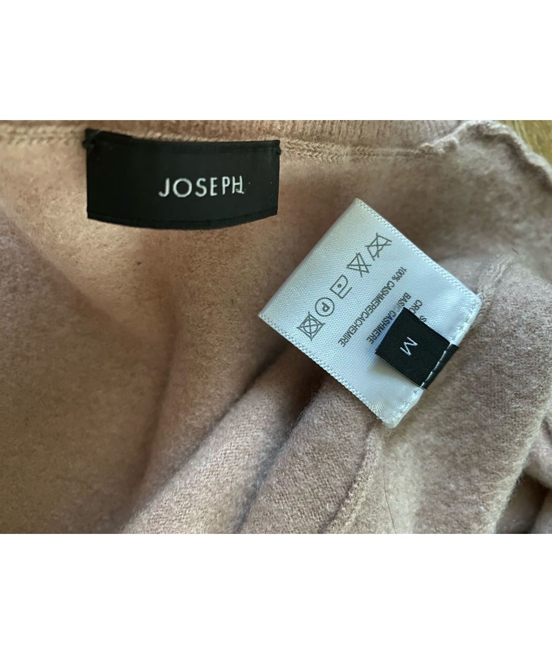 JOSEPH Розовый кашемировый джемпер / свитер, фото 2