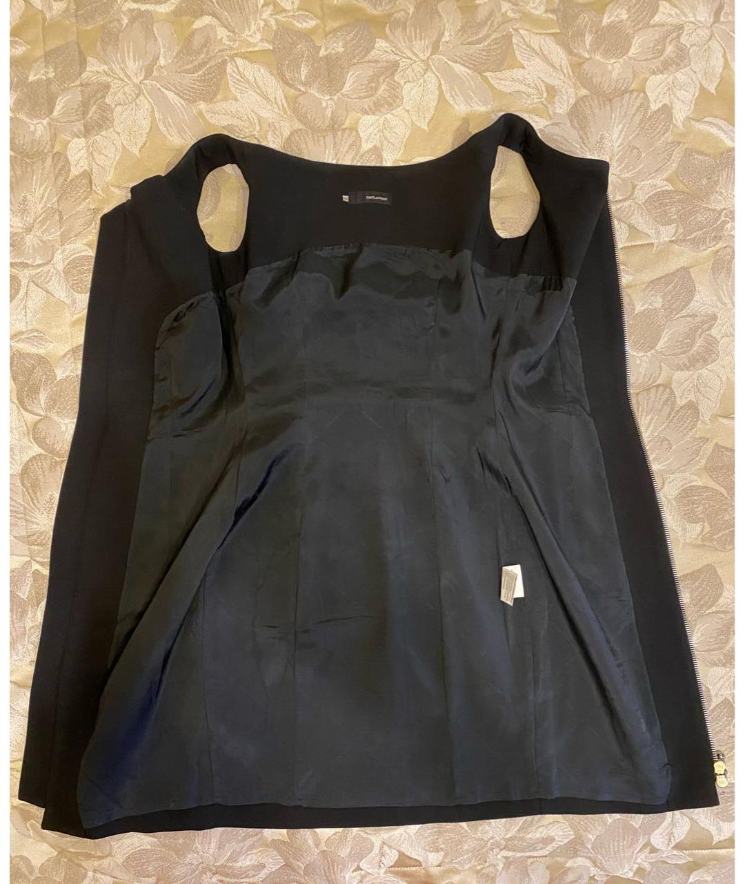 DSQUARED2 Черное шерстяное платье, фото 4