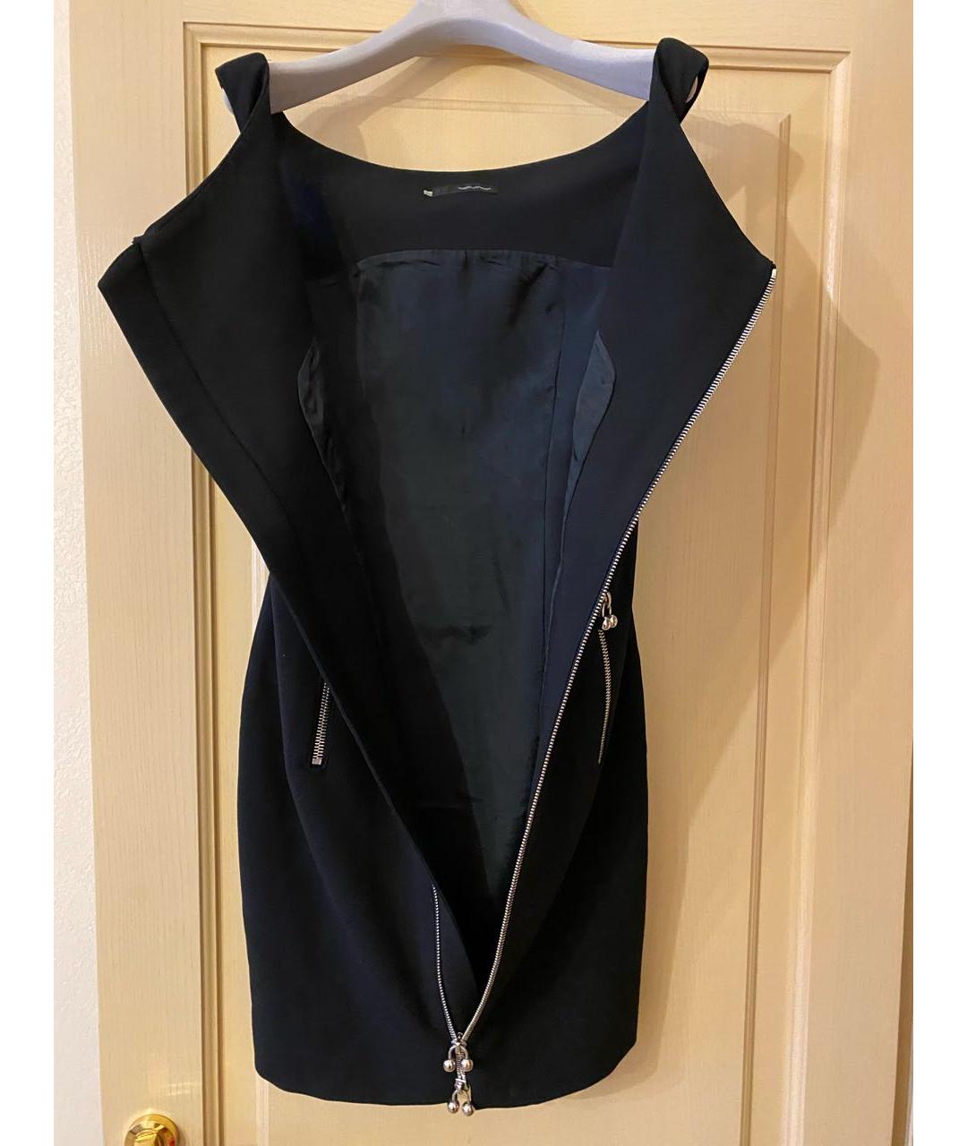 DSQUARED2 Черное шерстяное платье, фото 3