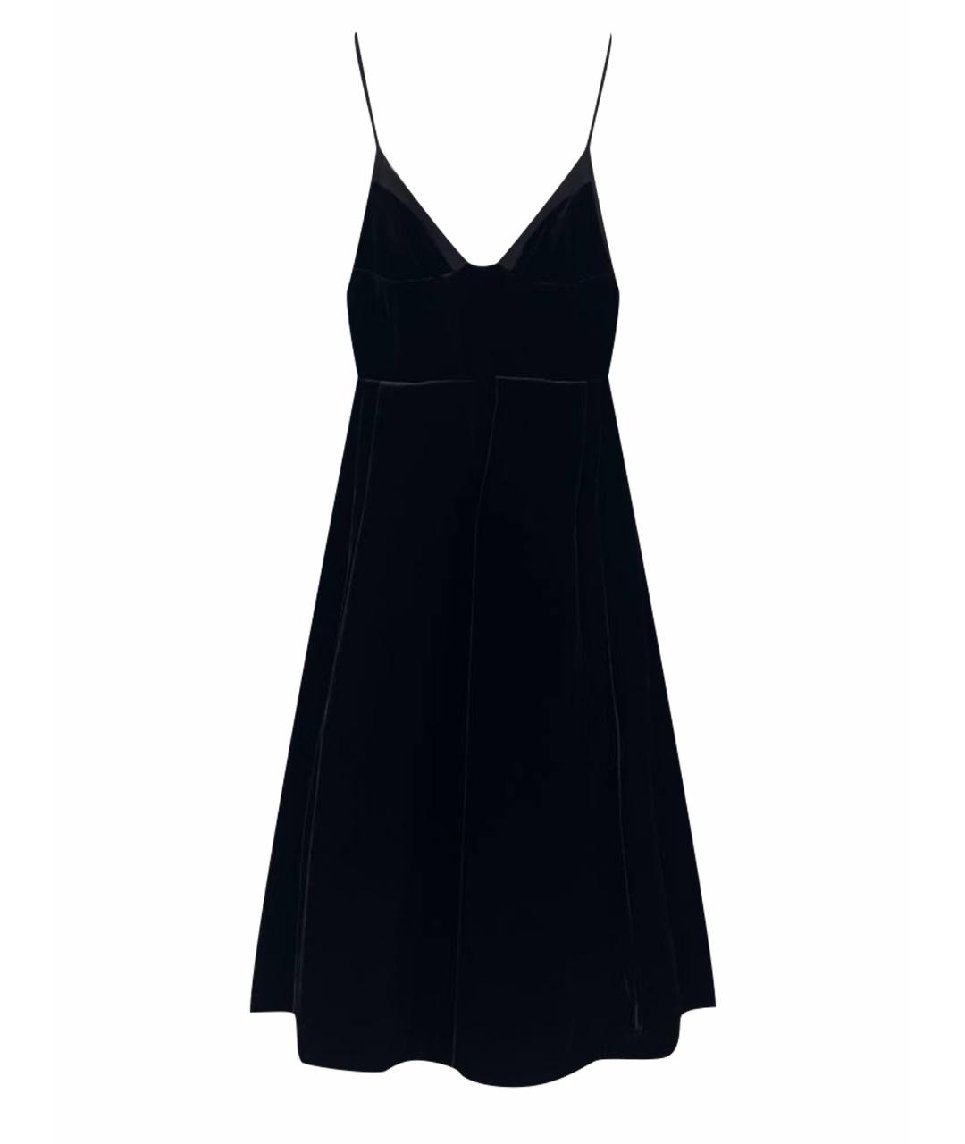 ALEX PERRY Черное ацетатное вечернее платье, фото 1