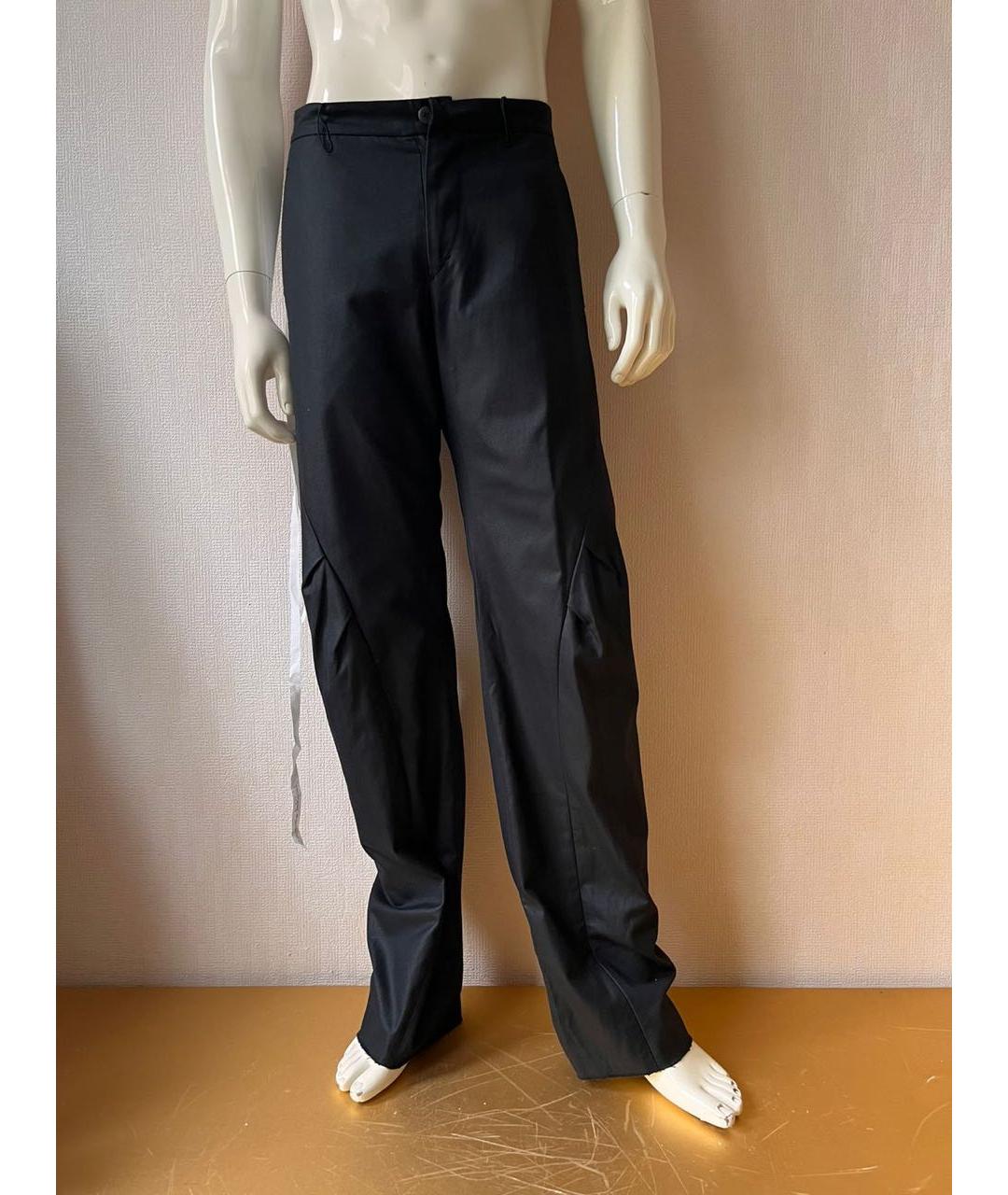 INDIVIDUAL SENTIMENTS Черные классические брюки, фото 5