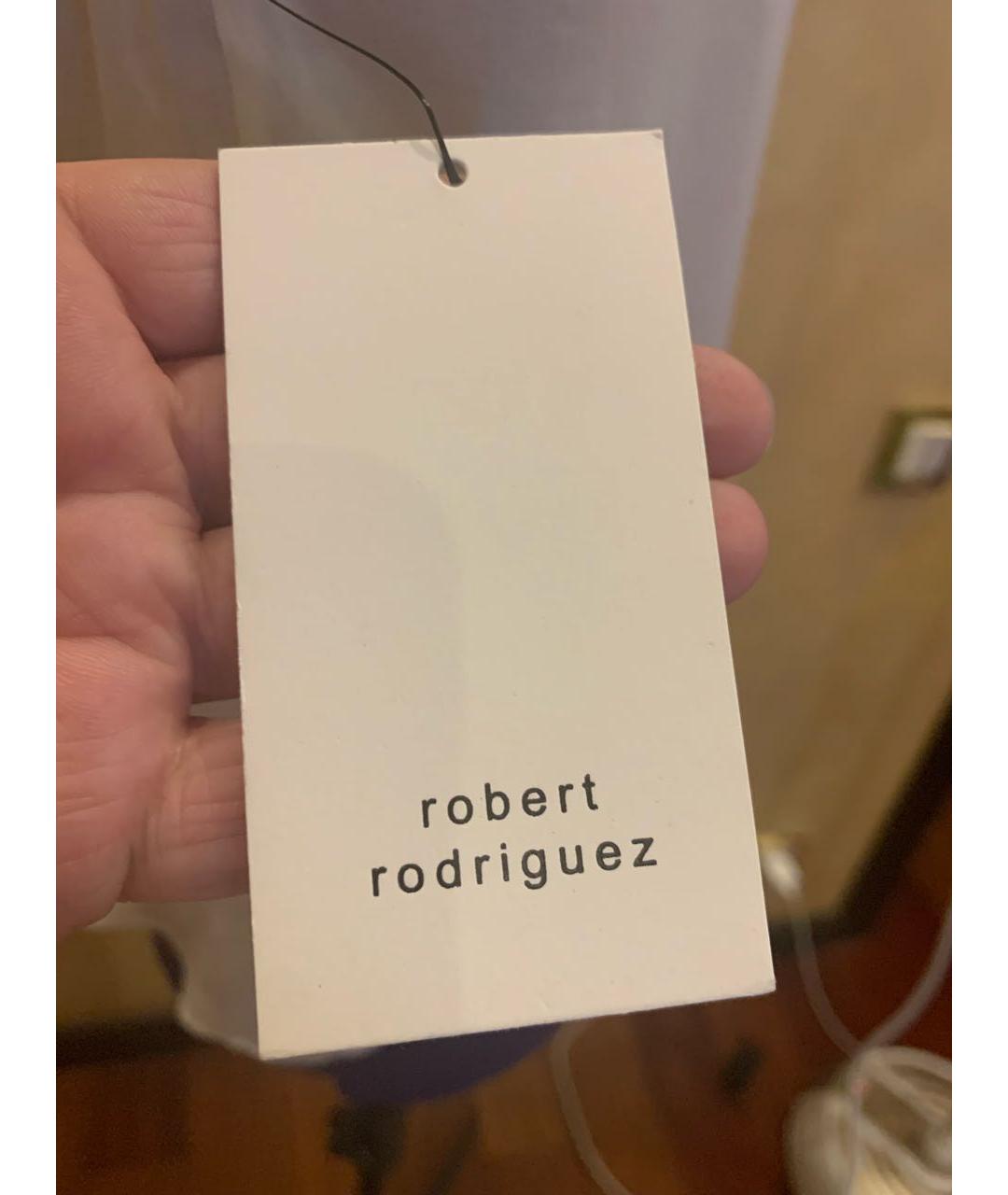ROBERT RODRIGUEZ Белая блузы, фото 4