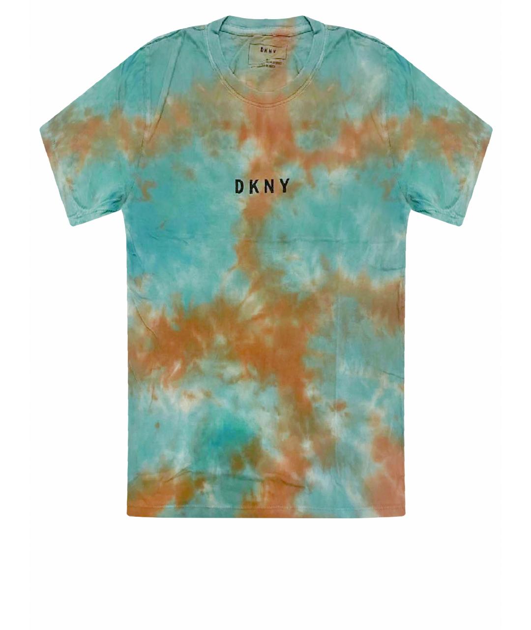 DKNY Хлопковая футболка, фото 1