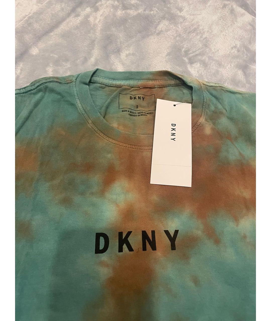 DKNY Хлопковая футболка, фото 4