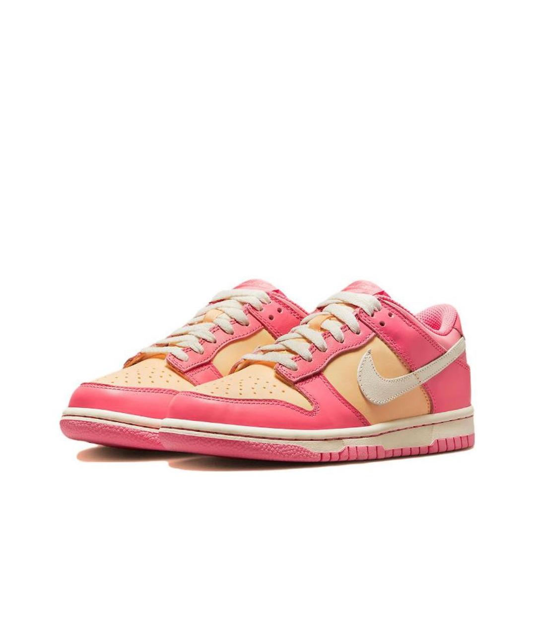NIKE Красные кожаные кроссовки, фото 2