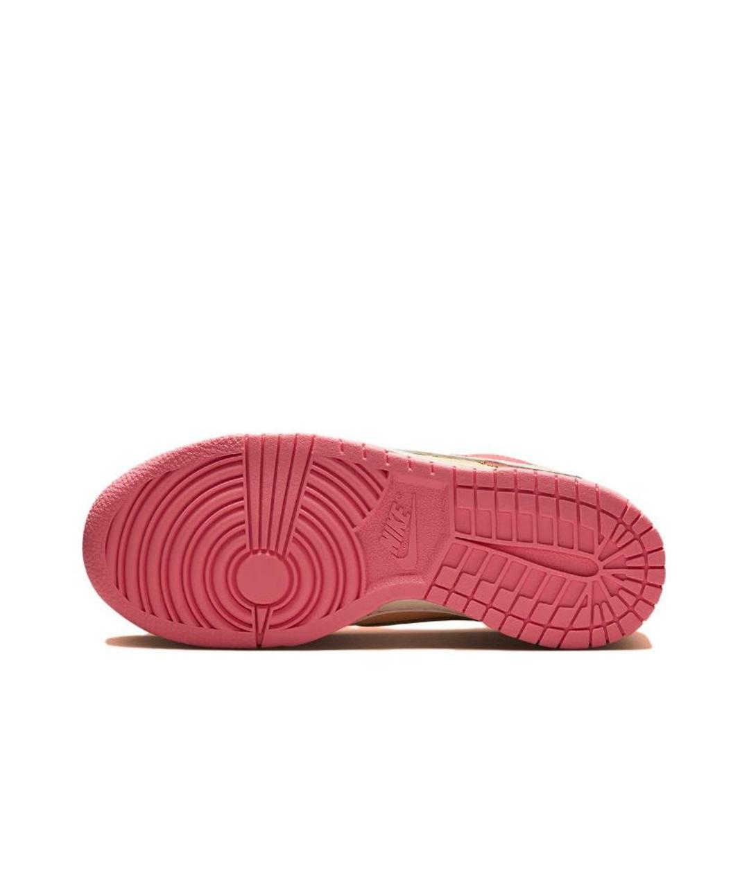 NIKE Красные кожаные кроссовки, фото 4
