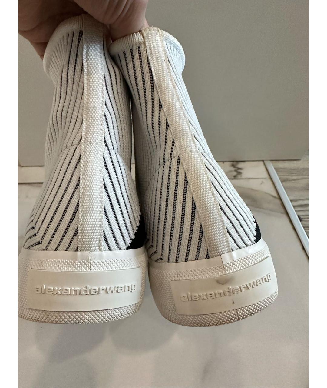 ALEXANDER WANG Белые слипоны, фото 4