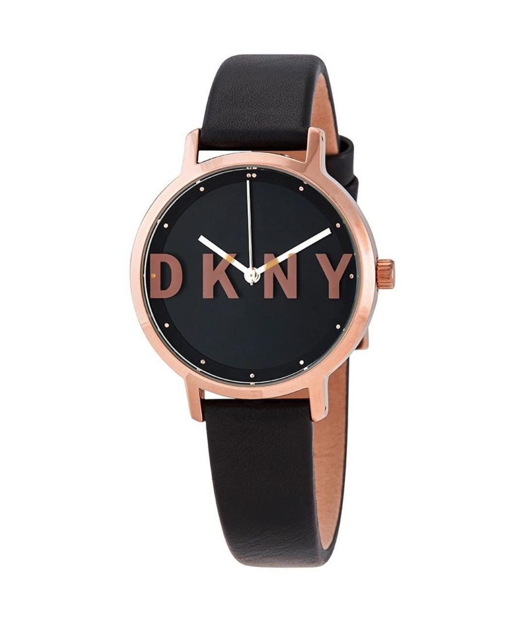DKNY Черные часы, фото 1