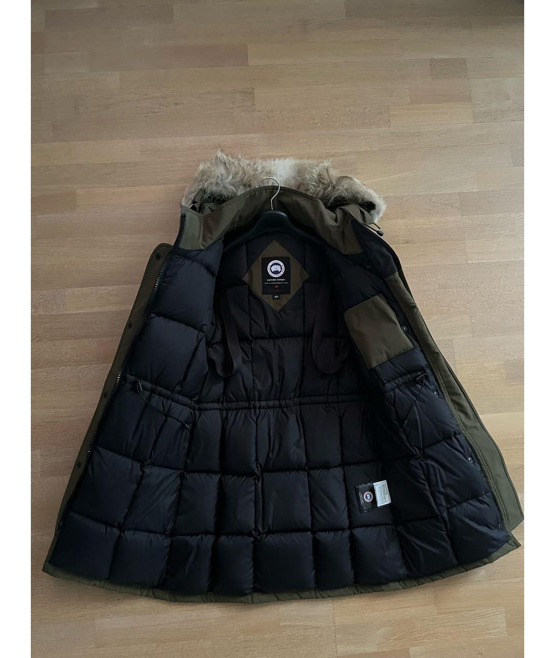 CANADA GOOSE Хаки парка, фото 5