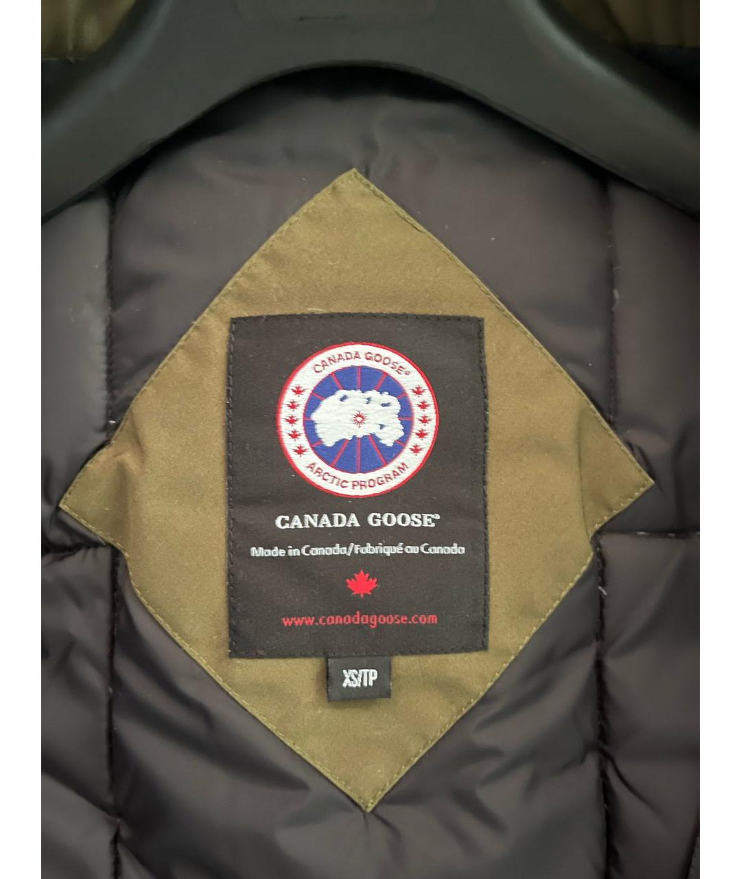 CANADA GOOSE Хаки парка, фото 3