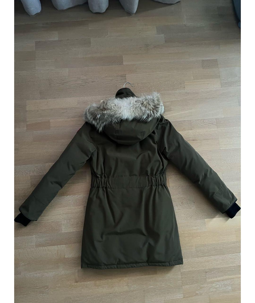 CANADA GOOSE Хаки парка, фото 2