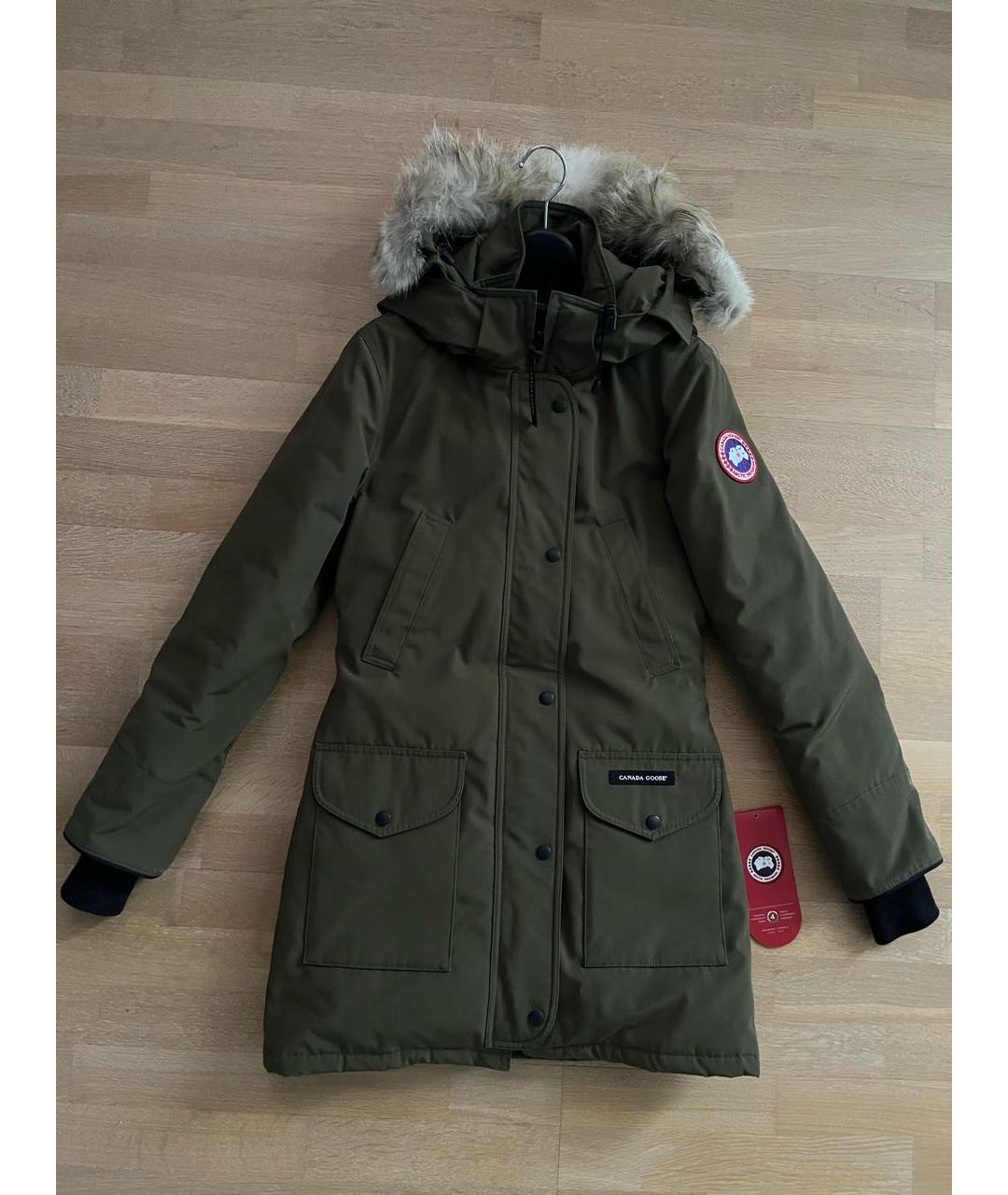 CANADA GOOSE Хаки парка, фото 7
