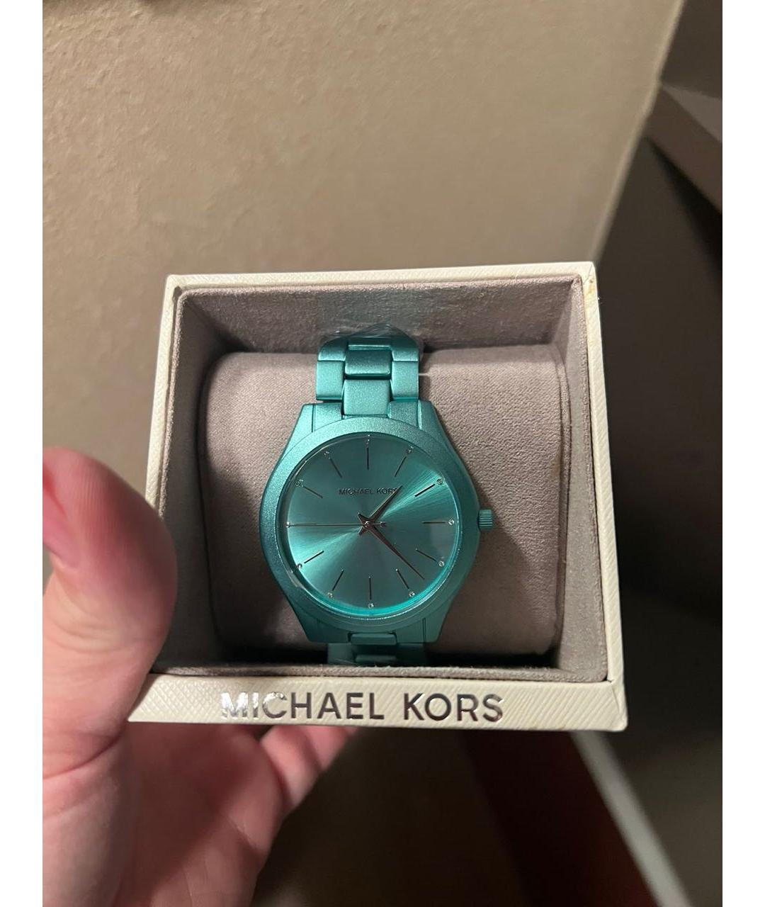 MICHAEL KORS Зеленые часы, фото 3