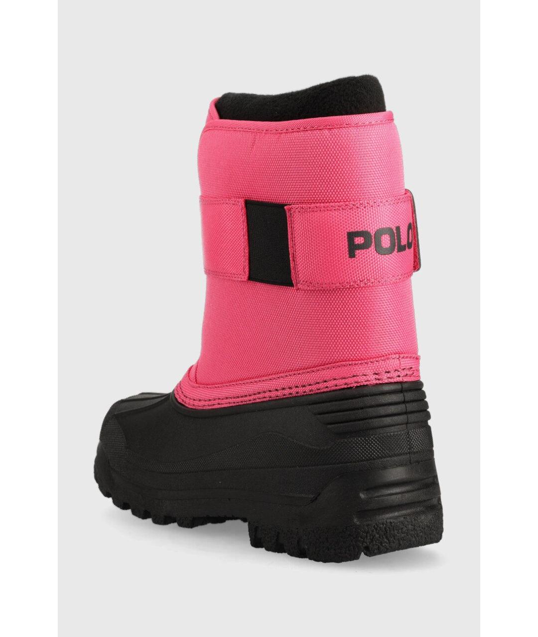 POLO RALPH LAUREN Черные сапоги, фото 4