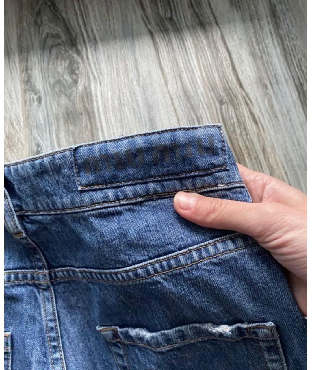 MIU MIU Прямые джинсы, фото 7