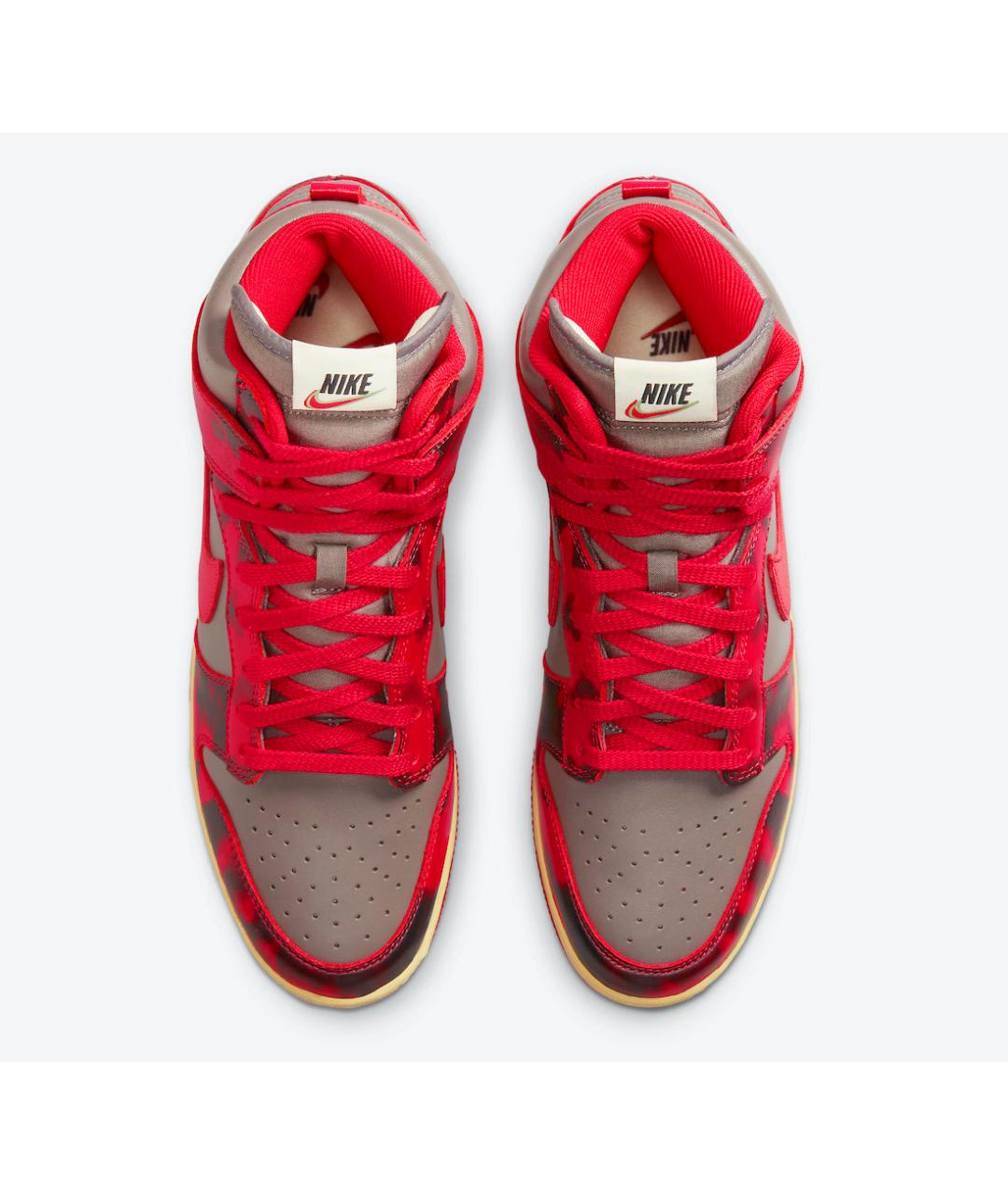NIKE Мульти кожаные высокие кроссовки / кеды, фото 3