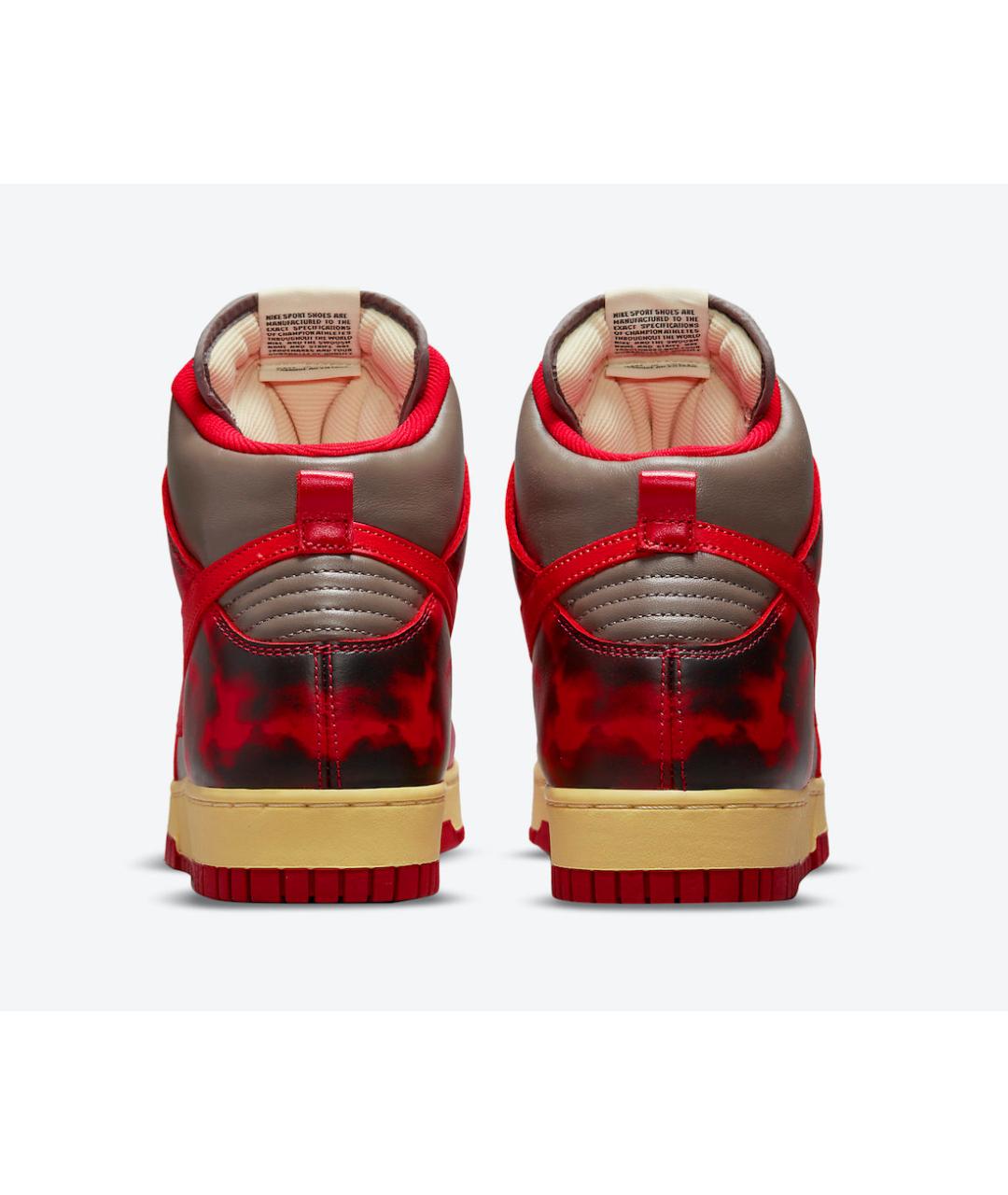 NIKE Мульти кожаные высокие кроссовки / кеды, фото 4