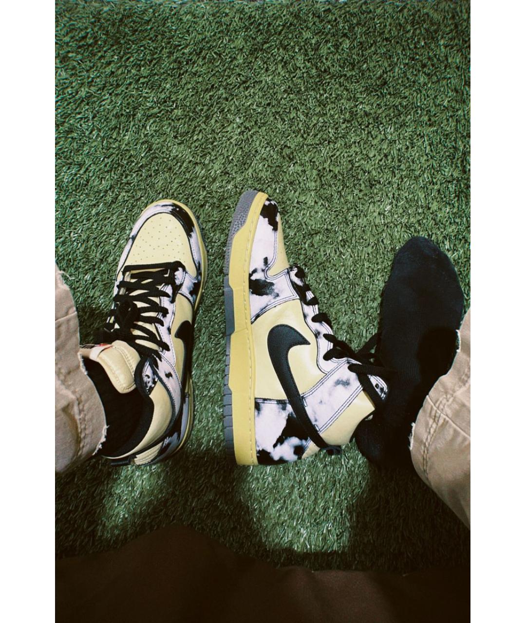 NIKE Мульти кожаные кроссовки, фото 5