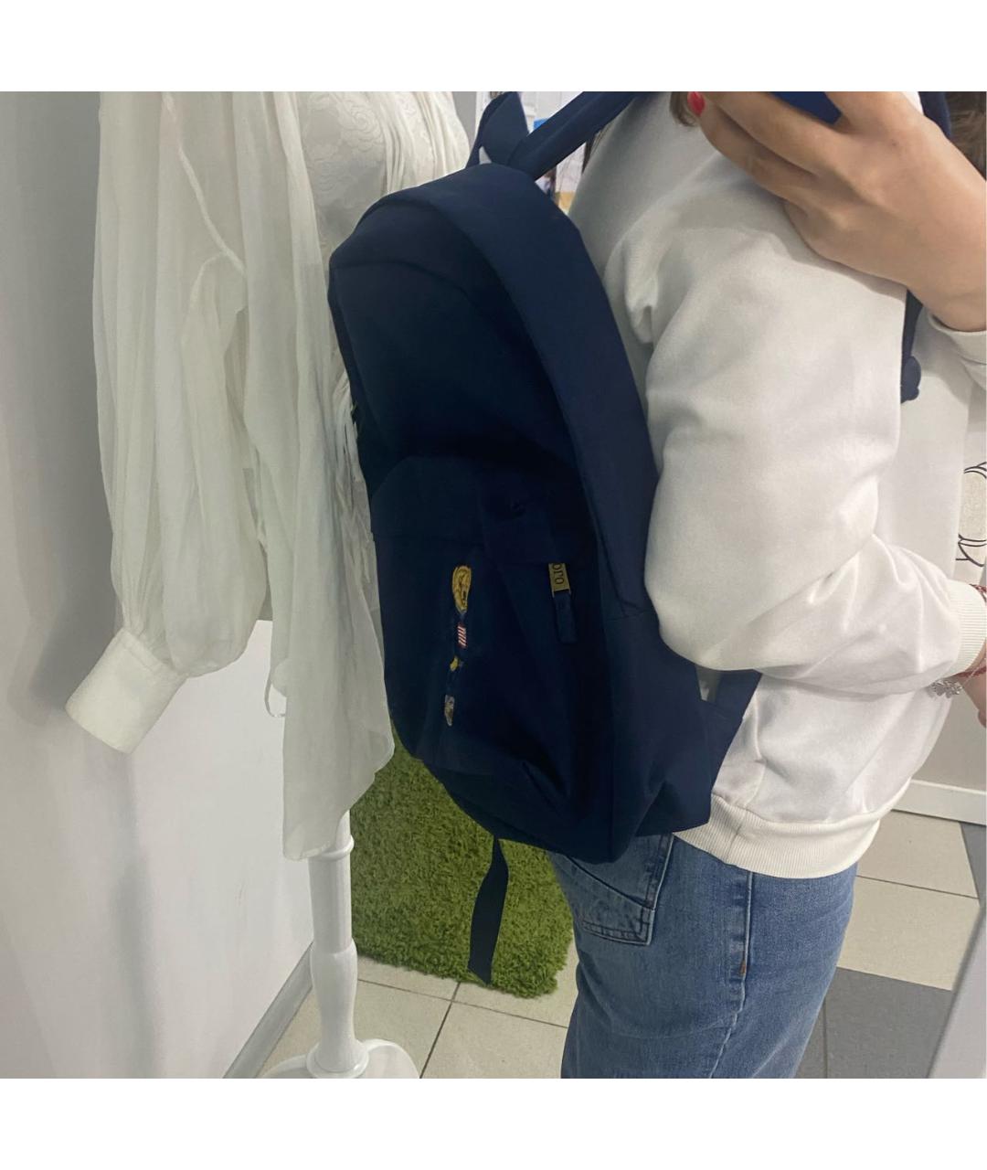 POLO RALPH LAUREN Темно-синий рюкзак, фото 5