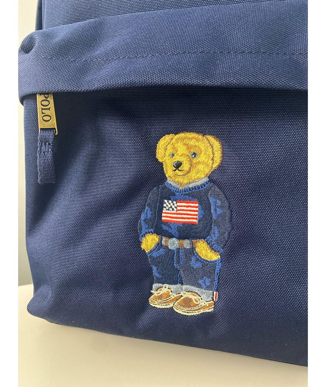 POLO RALPH LAUREN Темно-синий рюкзак, фото 4