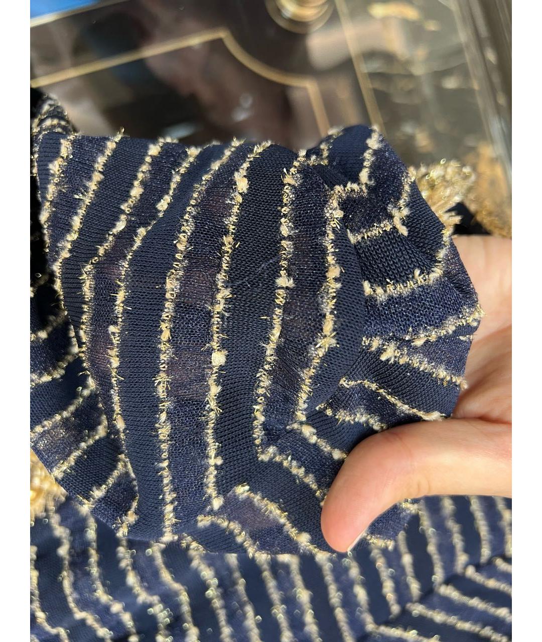 CHANEL Мульти платье, фото 8
