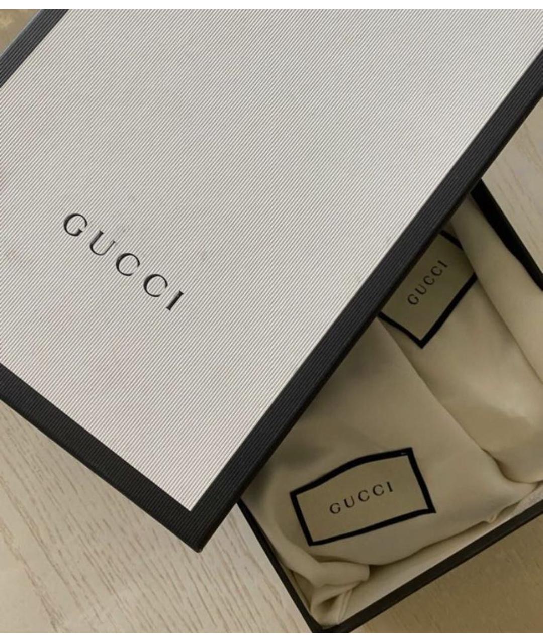 GUCCI Красные замшевые туфли, фото 6