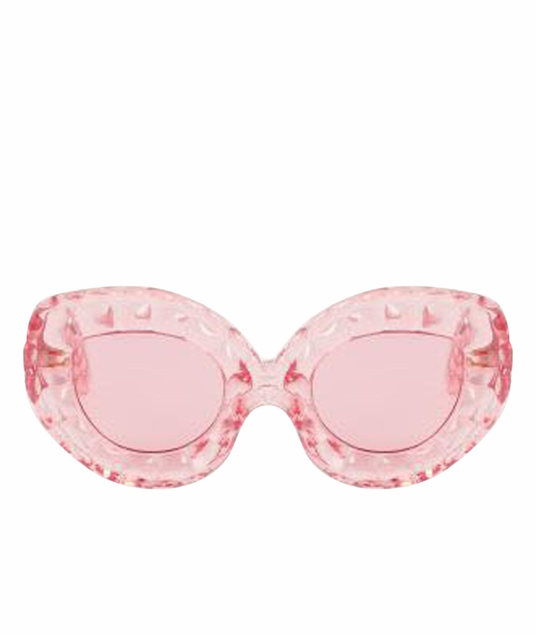SIMONE ROCHA Розовые пластиковые солнцезащитные очки, фото 1
