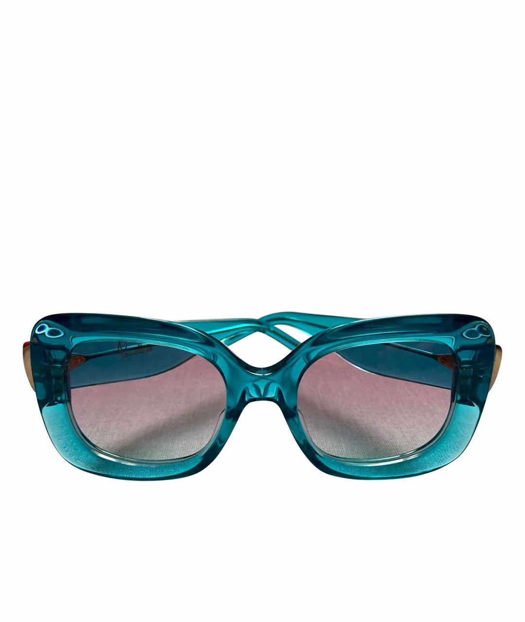 POMELLATO Голубые пластиковые солнцезащитные очки для женщин – купить в ...