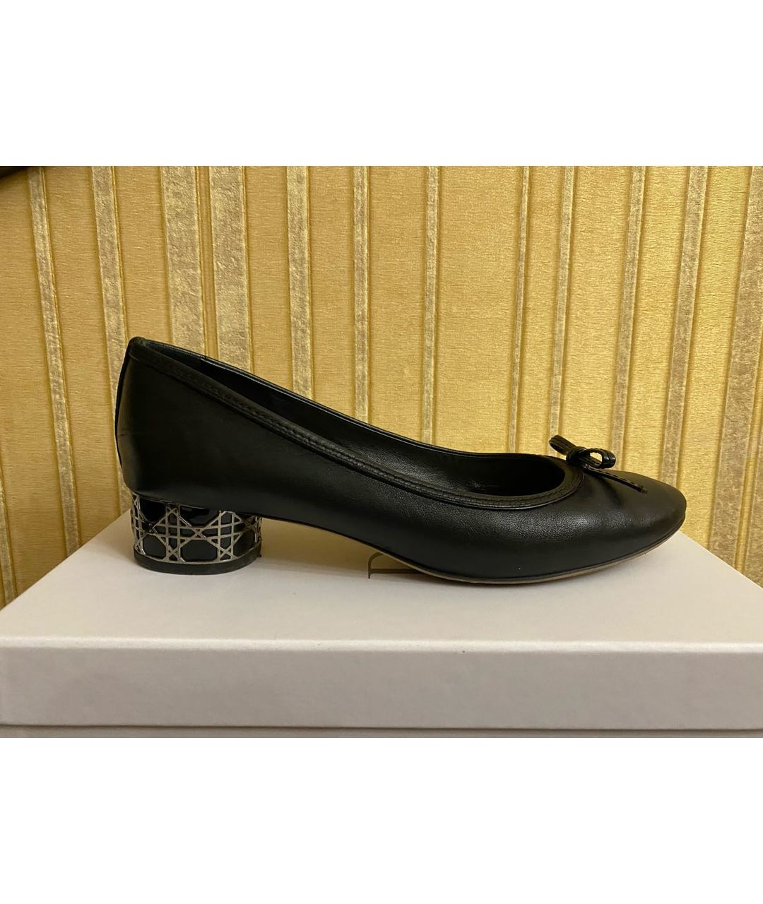CHRISTIAN DIOR PRE-OWNED Черные кожаные туфли, фото 9