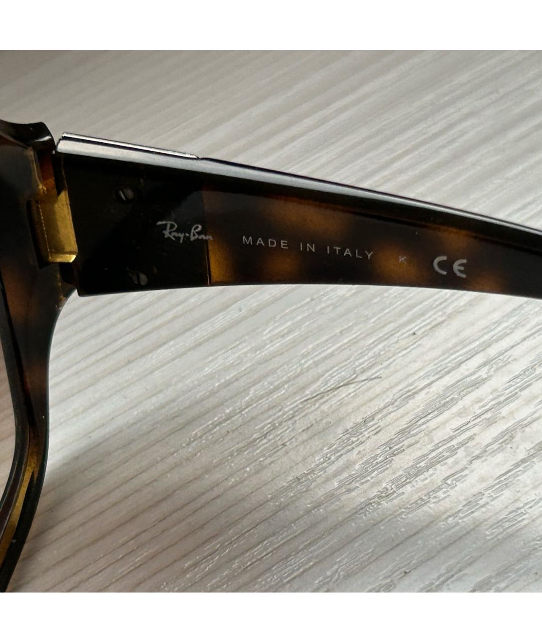RAY BAN Пластиковые солнцезащитные очки, фото 6