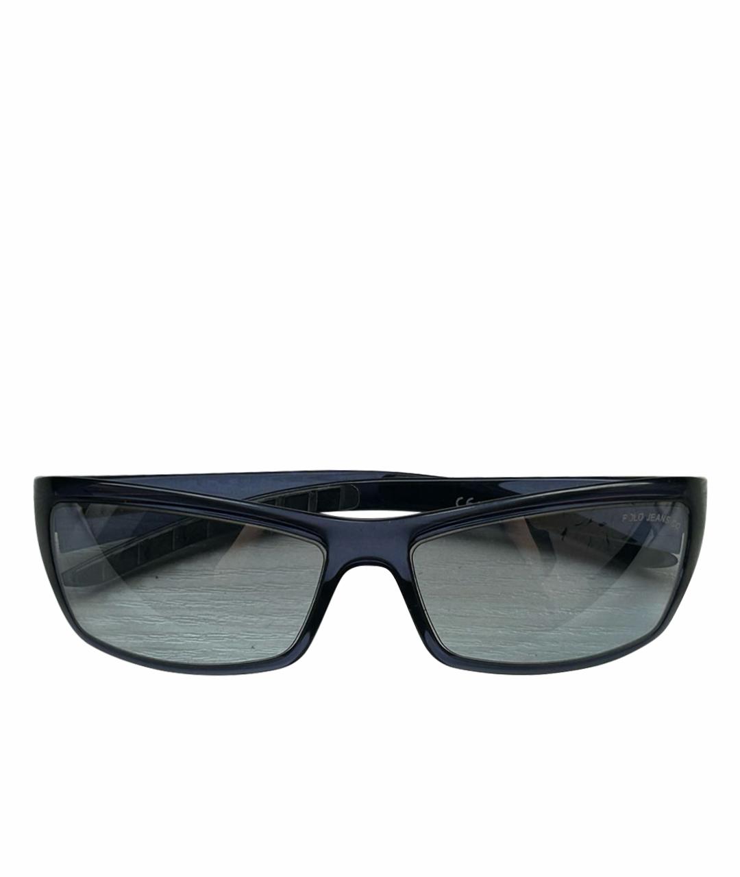 POLO RALPH LAUREN Голубые пластиковые солнцезащитные очки, фото 1