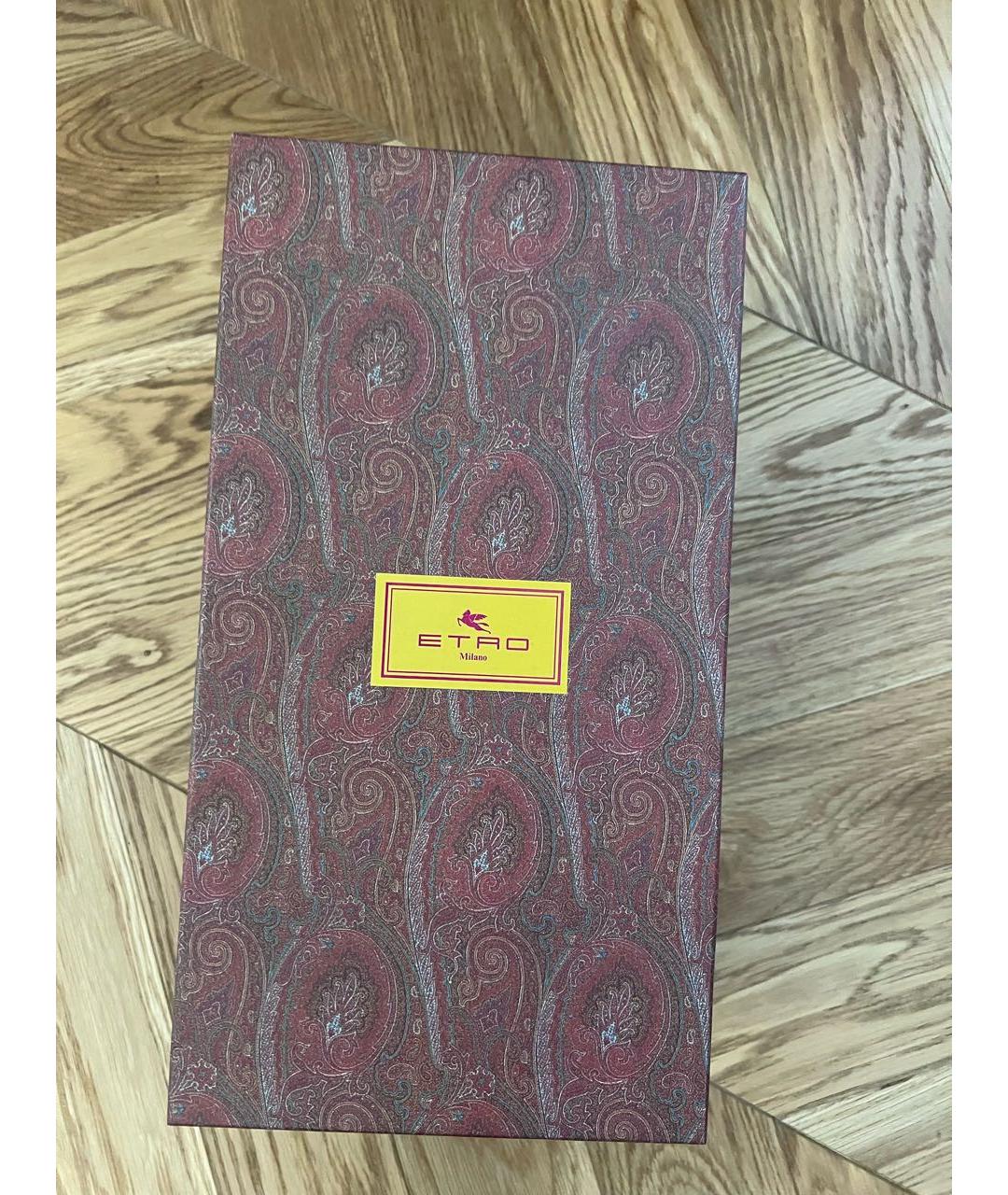 ETRO Коричневые замшевые лоферы, фото 6